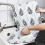 White Multi-Use Foldable Oil Splash Guard for Kitchen Aluminum Heat Resistant 5