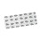 White Multi-Use Foldable Oil Splash Guard for Kitchen Aluminum Heat Resistant 12