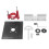 Sliding Brackets Router Insert Plate For Woodworking Applications Multifunctional Trimming And Engraving Support With Adjustable Lifting Range 1