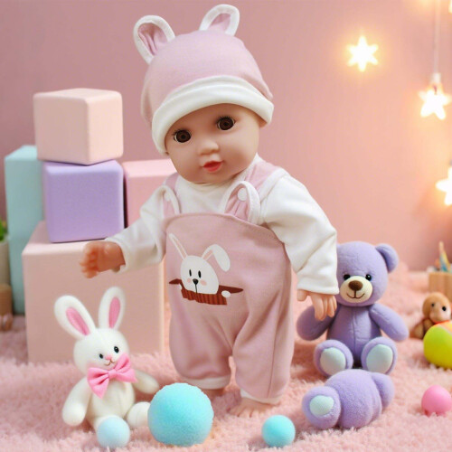 Χειμερινή στολή από βαμβάκι για κούκλες Reborn Doll για κούκλες 43cm/18in, σετ ρούχων 1