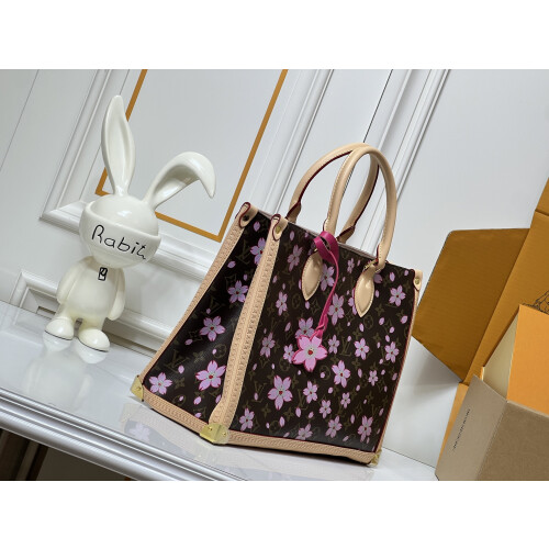 LV x Murakami Cherry Blossom OnThego 35cm 1