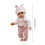 Χειμερινή στολή από βαμβάκι για κούκλες Reborn Doll για κούκλες 43cm/18in, σετ ρούχων 3