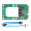 Μετατροπέας προσαρμογέα SATA3.0III Mini PCI-E M.2NGFF & Msata SSD σε μετατροπέα SATA2Lane με σύγχρονο 1