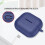 Silicone Headphone Case Compatible with Samsung Galaxy Buds 3 Pro/3 – Drop-Proof, Dust-Proof, Shockproof, LED-Visible 4