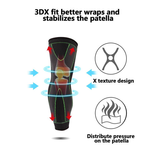 Kniebandage Kompressionshose XL 2