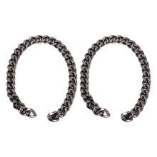 Lightweight Aluminum Chain for DIY Jewelry, Do Not Fade or Rust Smooth Chain for Necklace Bracelet - Retro Design Durable Chain Suitable for All