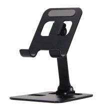 Multi Angle Adjustment For Foldable Anti Slip Desktop Holder Aluminum Alloy Tablet Holder Adjustable Tablet Stand With Portable Strong Bearing