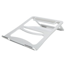 Supporto per laptop pieghevole salvaspazio, ergonomico, in lega di alluminio, regolabile, multifunzionale, stabile e protettivo, con superficie in