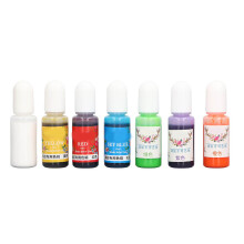 Materiali per la creazione di gioielli fai da te: pigmento liquido per resina epossidica, colorante per resina epossidica, colorante per resina