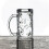 Star Textured Drinking Glass with Handle 13.9 oz 6