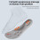 Πάτοι για άνδρες και γυναίκες, παπούτσι Cloud Foam 4D Memory Foam, υποστήριξη καμάρας - άνεση 7