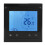 LCD Display Smart Thermostat With Programmable Temperature Settings Wi-Fi Remote Control Voice Assistant Compatible Touch Button Interface Energy 1