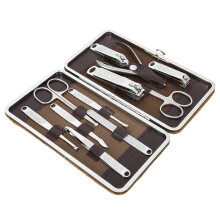 Nail Clippers Set with Human Body Science Design, Fashionable Elegant Tools in Luxurious Case Anti Slip Ergonomic Grip for Grooming Enthusiasts