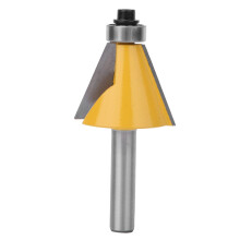 High Quality Alloy Blade Chamfer And Bevel Edging Router Bit Multi Angle Cutting Wide Range Of Applications Heat Resistant Coating