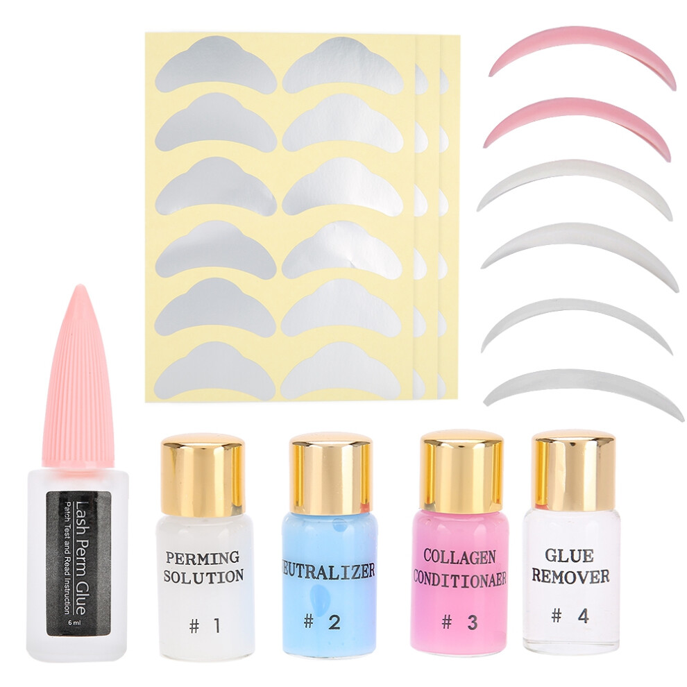 Professional Lash Lift Kit Eyelash Perm Kit, Easy To Use Fast And Effective Semi Permanent Non Toxic Ingredients Long Lasting Salon Quality For All