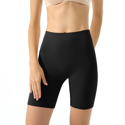 Damshorts för underklänningar, släta, skavfria underkläder, sömlösa säkerhetsshorts 2