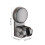 AuroraX shower head holder gray adjustable wall mount with 3