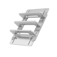 Suport de birou pentru laptop din aluminiu reglabil, 1 unitate