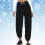 Fleeceforede joggebukser til dame med elastisk midje 4