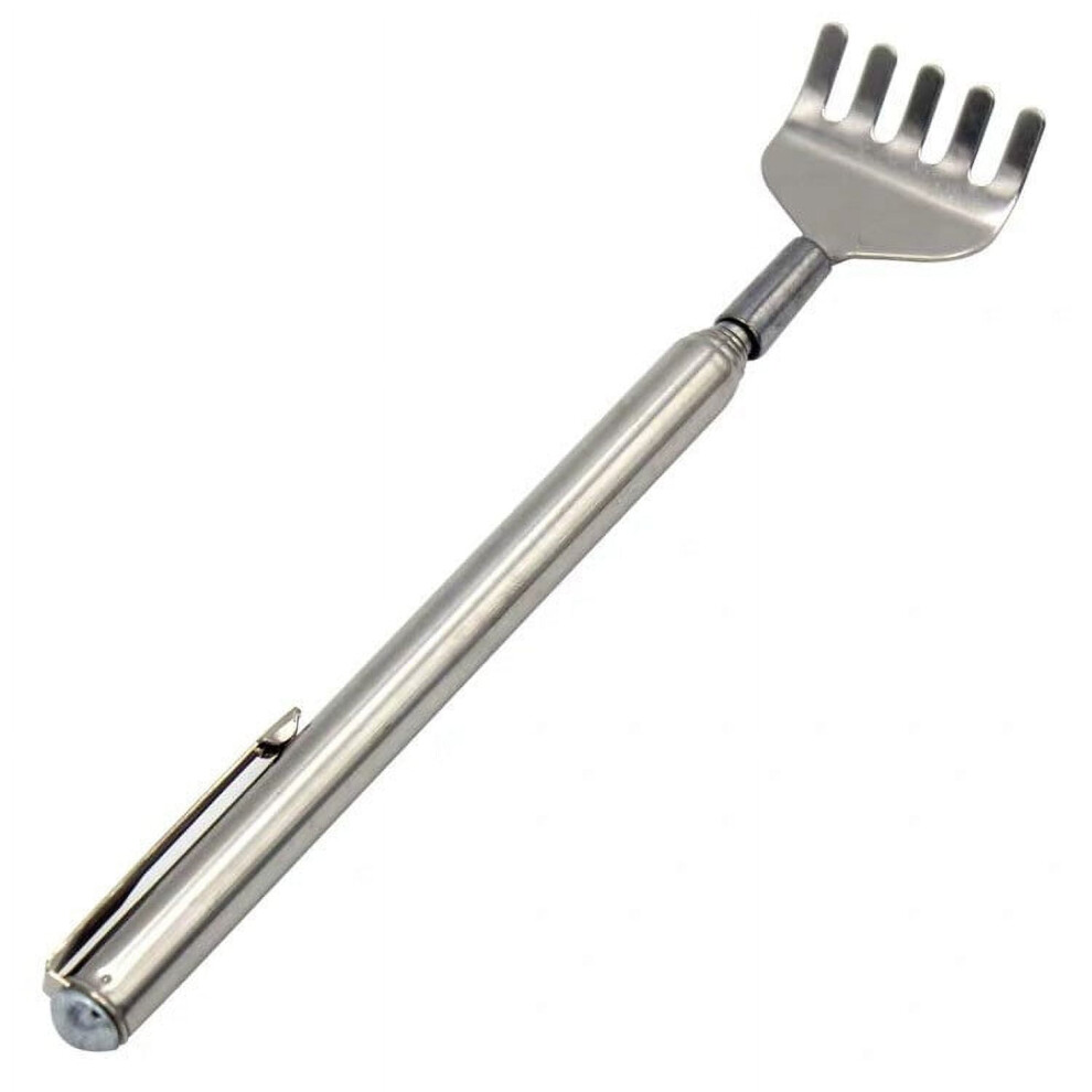 Telescoping Back Scratcher with Pen Shape Tickles,Pen Shape Tickles, Gifts for Men Back Scratcher for Men/Dad/Women