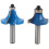 Double Step Round Over Router Bit Carbide Cutting Edge Decorative Edge Shaping Tool For Wood Door Frames Window Frames Boxes Heat Resistant Surface 1