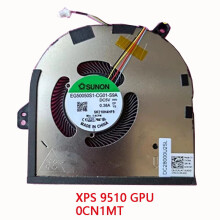 LAPTOP CPU GPU Cooling Fan for XPS 15 9500 9510 9520 Precision 5550 5560 5570