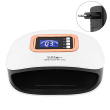 Flexible Drying Options UV LED Nail Lamp With Upgraded Special Appearance Design And Detachable Tray Large Internal Space For Home Salon Use
