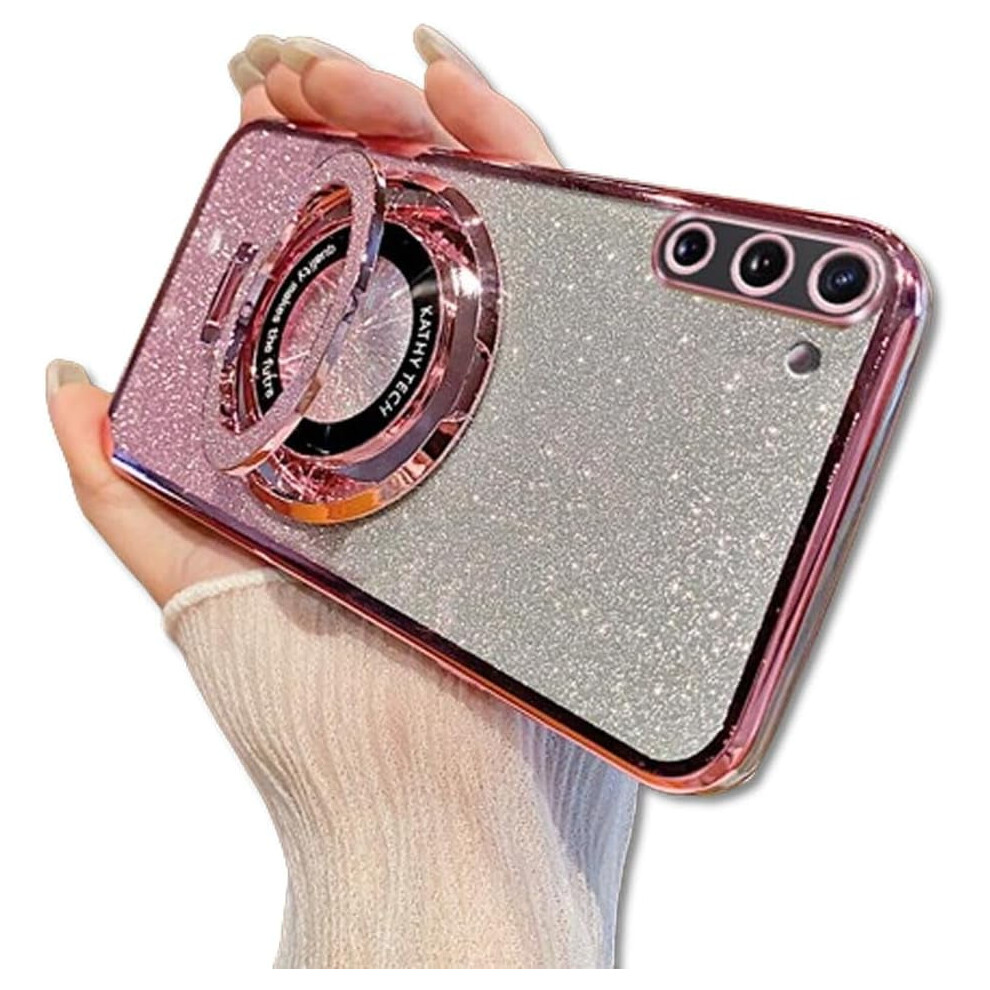 Sparkle Cute Stand Case For Samsung Galaxy Note 10 – Slim, Glitter, Shockproof, Magsafe Compatible, Pink 9181073412585