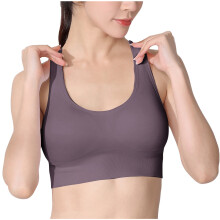 Strappy Sports Bra for Women Padded Push Up Sports Bra Athletic Running Sports Bra Workout Bra Yoga Bra