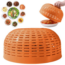 Couvercle d'évier rond anti-mouches pour récipient de rangement alimentaire (1 pièce)