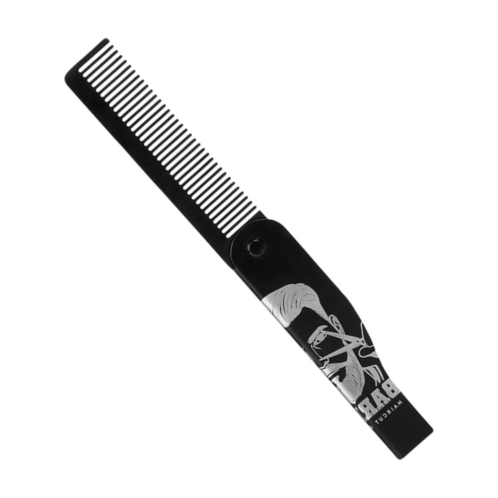 Stainless Steel Folding Comb Pocket Size for Beard and Hair