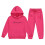 Mädchen-Kapuzenpullover mit Buchstabenprint, Pink, Größe 3-4 2