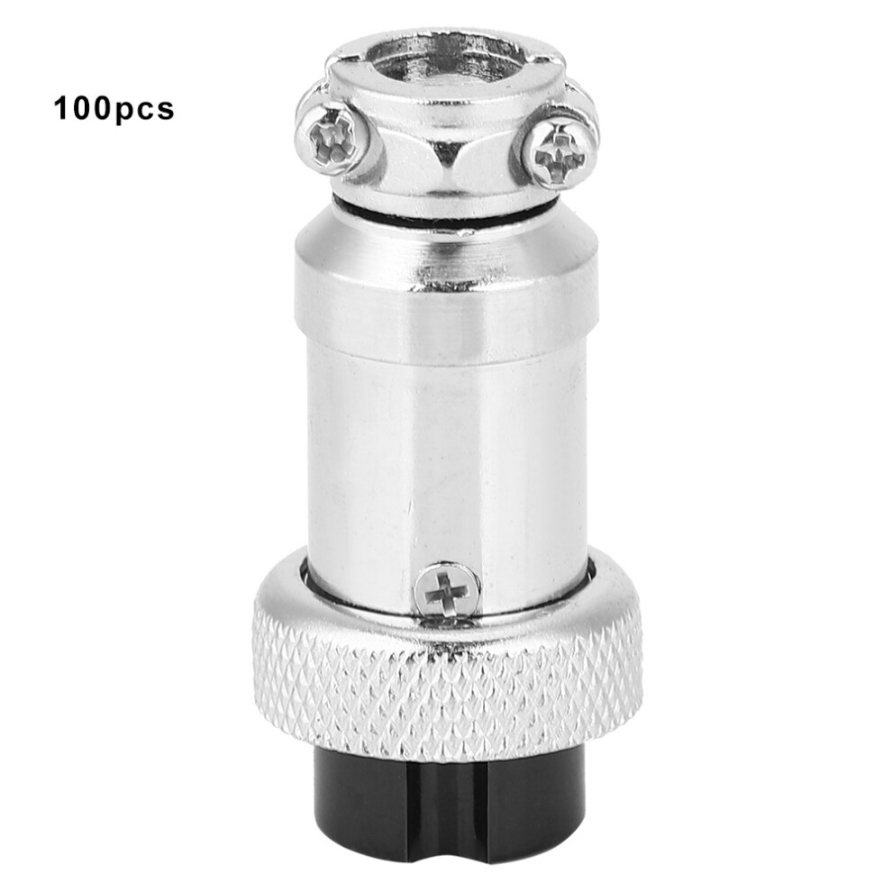 Industrial Aviation Plug Connector Universal Stainless Steel Shell Brass Contact Flame Retardant Rated Power High Strength Resistance To Pressure For 9191629387243