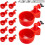 Chicken Waterer, 12-Pack Plastic Chicken Water Cups with 3/8-inch Threaded Drill 1