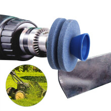 Affûteur universel pour lames de tondeuses rotatives – Kit d'accessoires de perçage résistant à l'usure, compatible avec la plupart des
