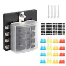 Electrical Fuse Panel Assembly Fast Acting Blade Auto Fuse Enhanced Conductivity Corrosion Resistance Premium Materials High Mechanical Strength