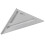 Aluminum Alloy Rafter Triangle Ruler Protractor Square Carpenter Tool 20cm 2