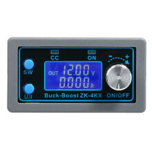 Solar Battery Charging Module Buck Boost Converter Variable Voltage Regulator Adjustable Power Supply LCD Display Anti Backflow Protection For High