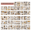 Vintage αυτοκόλλητα Washi για Scrapbooking & Journaling – 50 φύλλα, συμβατά με ανεπιθύμητα 5