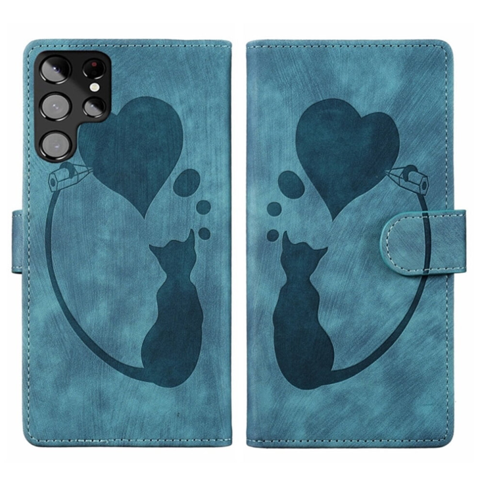 Pu Leather Flip Wallet Case For Samsung Galaxy S22 Ultra 5G 9418476952760