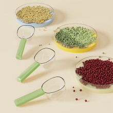 Cuchara de arroz precisa, cuchara multifuncional para granos, harina y snacks, con clip de cierre para guardarla: un utensilio de cocina esencial.