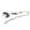 Stone Tree Metal Bookmark 7 Chakra Garnet 12