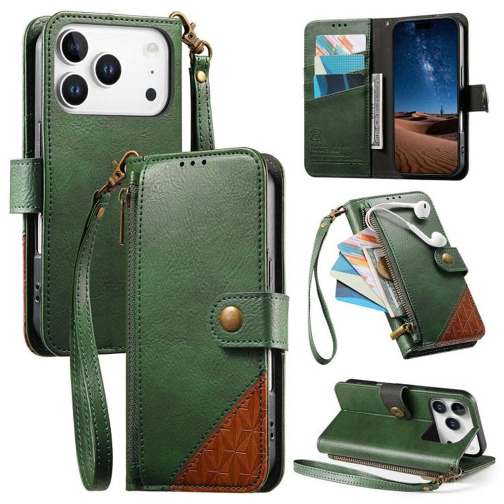 Iphone 17 Pro Wallet Case Pu Leather Magnetic Flip 9130661366885
