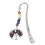 Stone Tree Metal Bookmark 7 Chakra Garnet 1