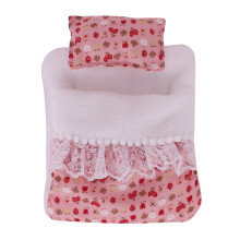 Popular Doll Bed Accessories With Detachable Pillow And Soft Sleeping Bag for 1-2 Generation Plush Figure Doll Decors
