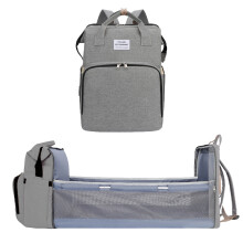 Stylish Waterproof Diaper Bag with Changing Pad Large Capacity Baby Backpack Ergonomic Strap Multi-Use for Stroller Travel Office Everyday Use