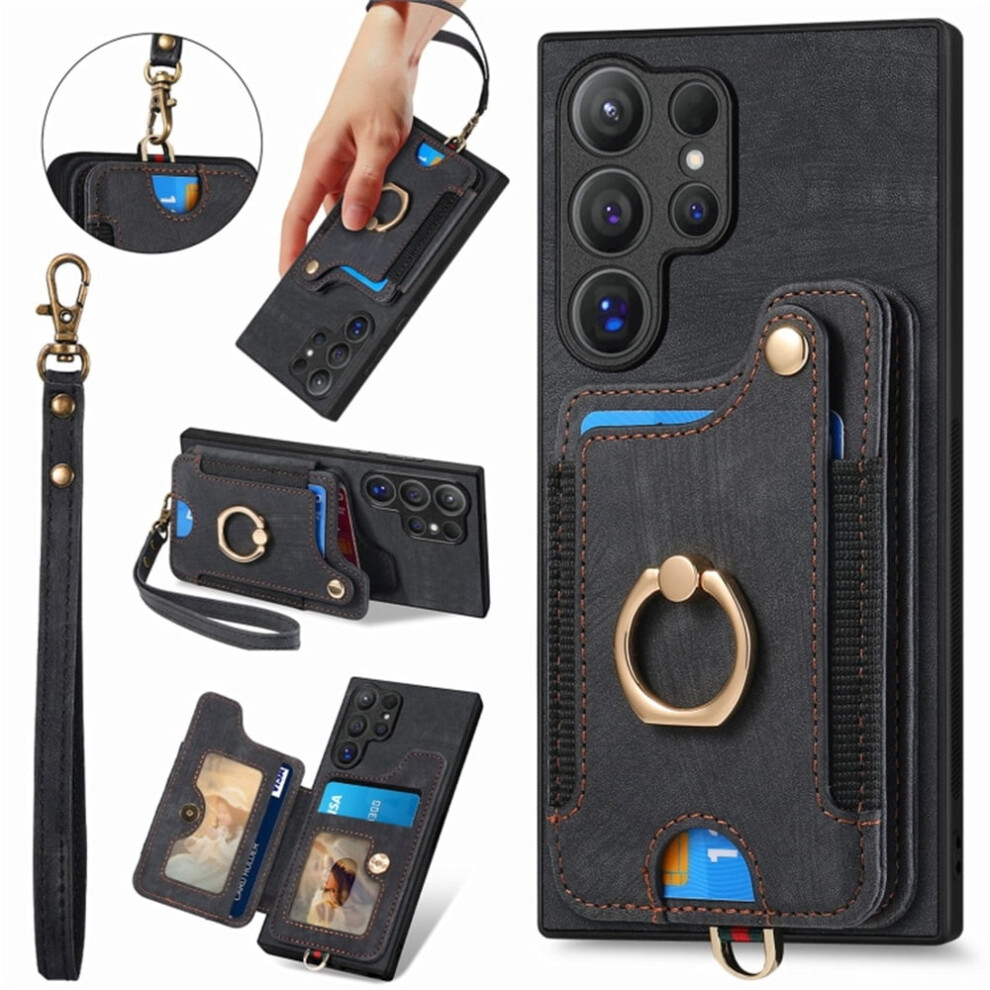 Samsung Galaxy S21 Ultra 5G Pu Leather Wallet Case With 9336866139587