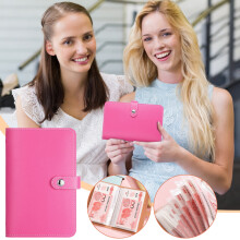 A6 Commemorative Banknote Collection Album Cash Saving Book Transparent Page Organizer for Paper Money Currency Bill Storage Protection