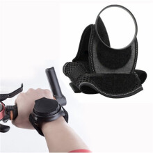 Bike Mirror, Portable and 360 Degree Adjustable Bicycle Wrist Band Rear View Mirrors Bicycle Cycling Wrist Safety Rear View Mirror Gift