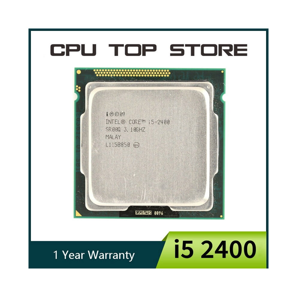 Usedcore I5 2400 Quad-Core 3.1Ghz Lga 1155 Desktop Cpu Processor 9193271798149